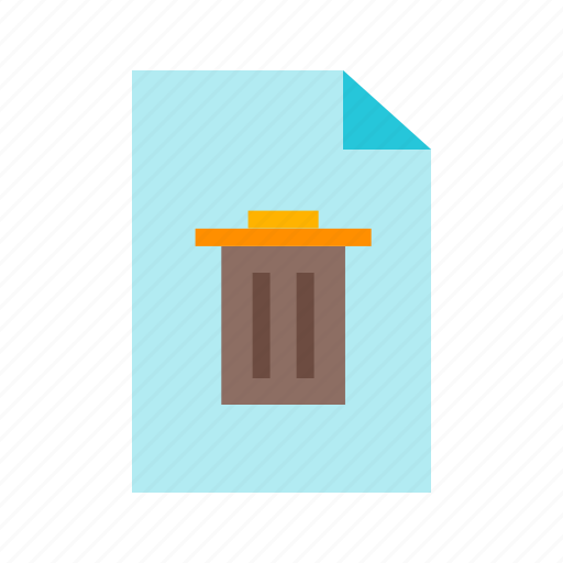 Bin, delete, document, empty, file, remove, trash icon - Download on Iconfinder