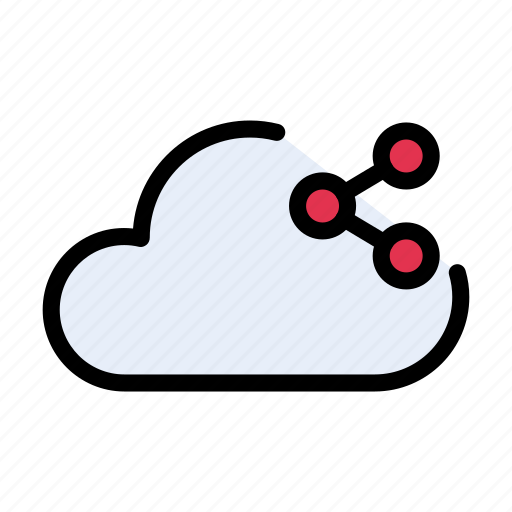 Storage, cloud, database, server, sharing icon - Download on Iconfinder