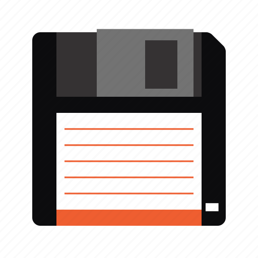 Data, data storage, disk, floppy, floppy disk, history, old school icon - Download on Iconfinder