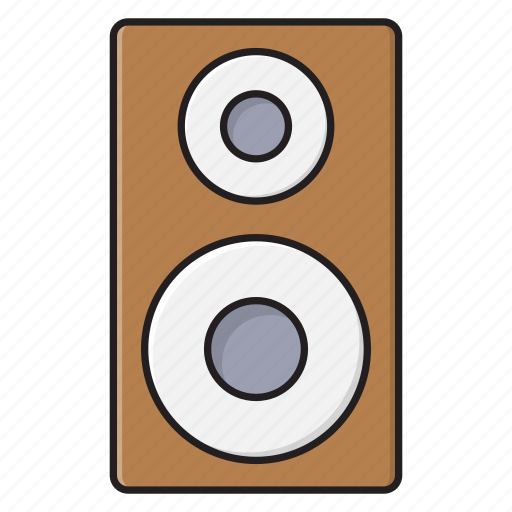 Audio, media, sound, speaker, woofer icon - Download on Iconfinder