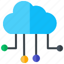 cloud, cloud network, cloud data centre, digital networking hub, effortless cloud networking, cloudcraft, pixel networking power, connected cloudscape, symbolic tech integration