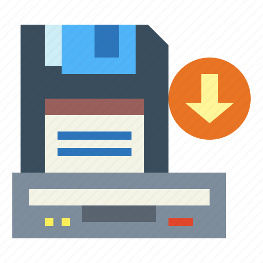 Disk, floppy, multimedia, save, technology icon - Download on Iconfinder