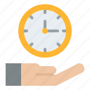 hand, clock, time, schedule