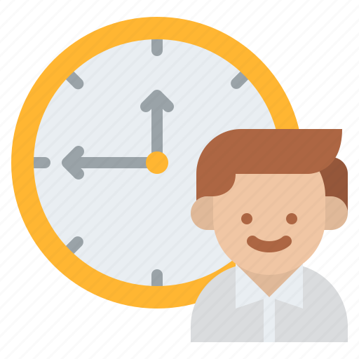 Personal, time, clock, schedule icon - Download on Iconfinder