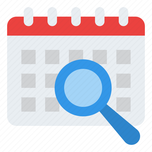 Searching, calendar, date, time icon - Download on Iconfinder