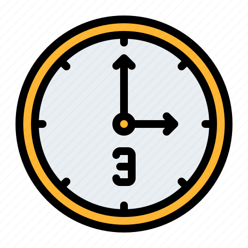 3am, clock, time, schedule icon - Download on Iconfinder