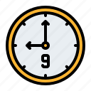 clock, time, schedule