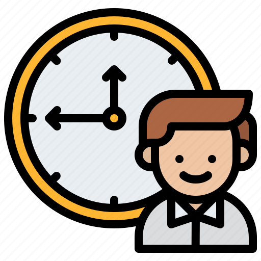 Personal, time, clock, schedule icon - Download on Iconfinder