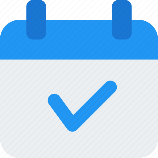 Calendar, check, date, time, schedule icon - Download on Iconfinder