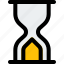 hourglass, end, date, time 