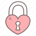 heart, lock, love, secure, security, valentine