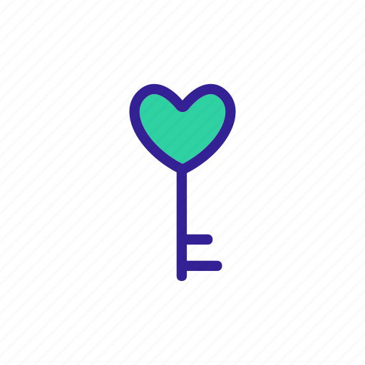 Contour, date, dating, favorite, heart, love, romantic icon - Download on Iconfinder