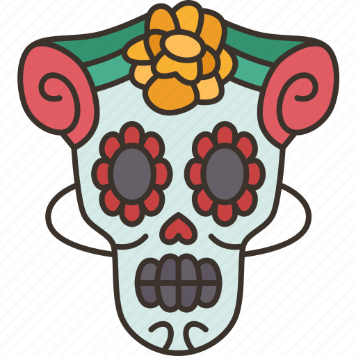 Mask, skull, decoration, costumes, dead icon - Download on Iconfinder