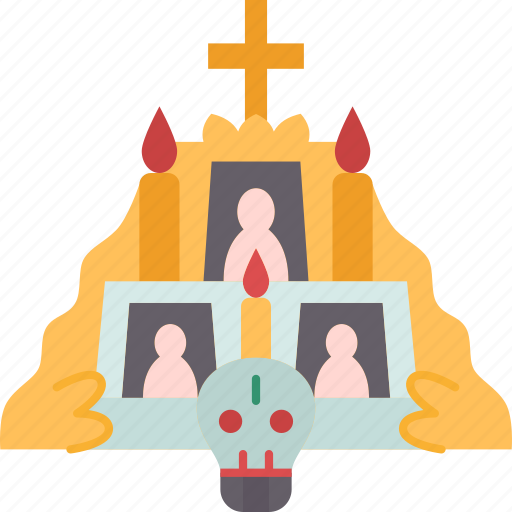 Altar, dead, day, celebration, mexican icon - Download on Iconfinder