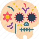 day of the dead, dead, mexican, mexico, skull, tradition