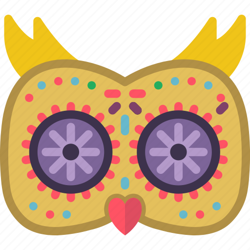Day of the dead, dead, mexican, mexico, owl, tradition icon - Download on Iconfinder