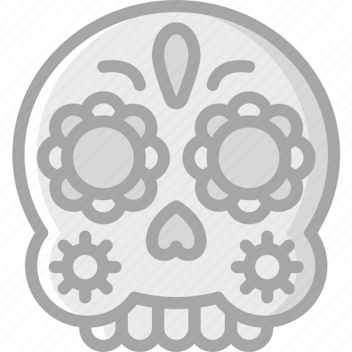 Day of the dead, dead, mask, mexican, mexico, scull, skull icon - Download on Iconfinder