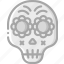 day of the dead, dead, mexican, mexico, scull, skull, tradition 