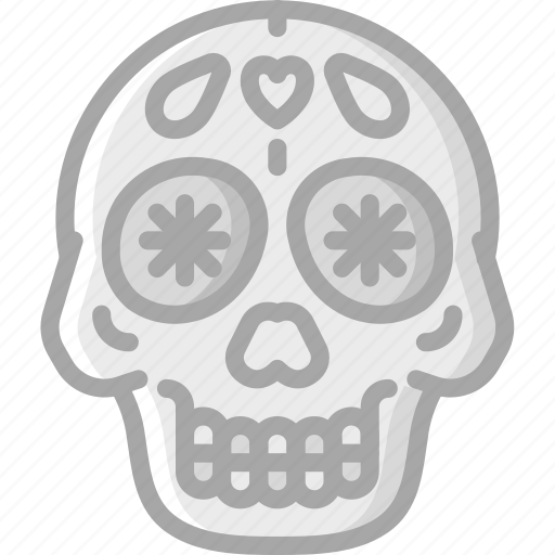 Day of the dead, dead, mexican, mexico, scull, skull, tradition icon - Download on Iconfinder