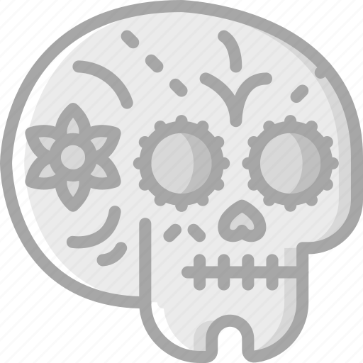 Day of the dead, dead, mexican, mexico, scull, skull, tradition icon - Download on Iconfinder