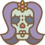 day of the dead, dead, lady, mexican, mexico, skull, tradition 