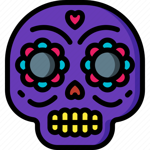 Day of the dead, dead, mexican, mexico, skull, tradition icon - Download on Iconfinder