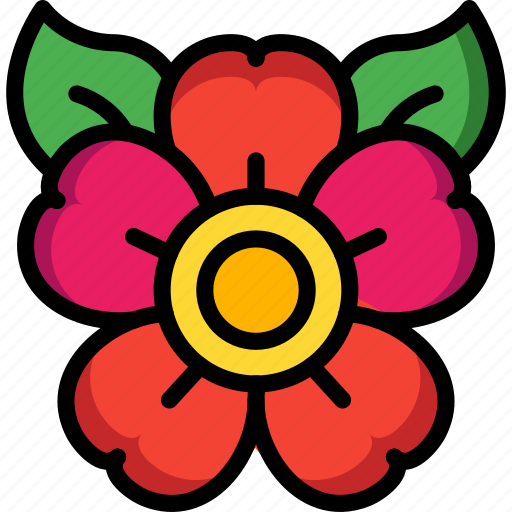 Day of the dead, dead, flower, mexican, mexico, tradition icon - Download on Iconfinder