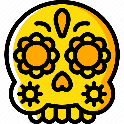 Day of the dead, dead, mask, mexican, mexico, skull, tradition icon - Download on Iconfinder