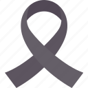 ribbon, mourning, funeral, grief, remembrance