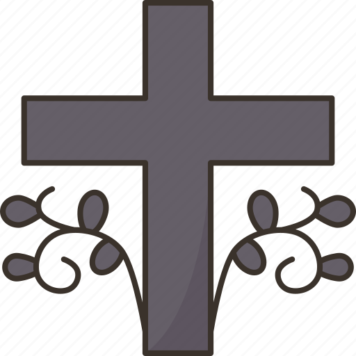 Cross, christian, church, pray, religious icon - Download on Iconfinder