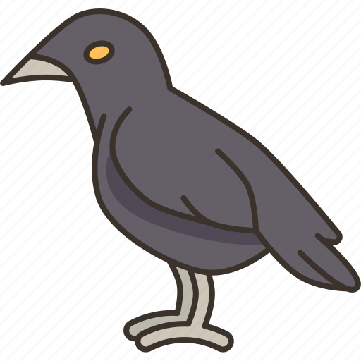 Crow, bird, carrion, raven, halloween icon - Download on Iconfinder
