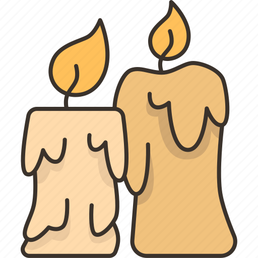 Candles, light, flame, night, dark icon - Download on Iconfinder