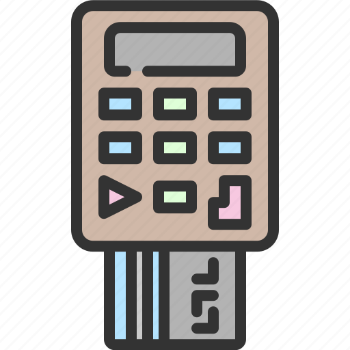 Edc, payment, pos, device, credit card, debit card, point of sales icon - Download on Iconfinder