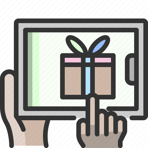 Gift, shop, online, store, boxes, ecommerce, smartphone icon - Download on Iconfinder