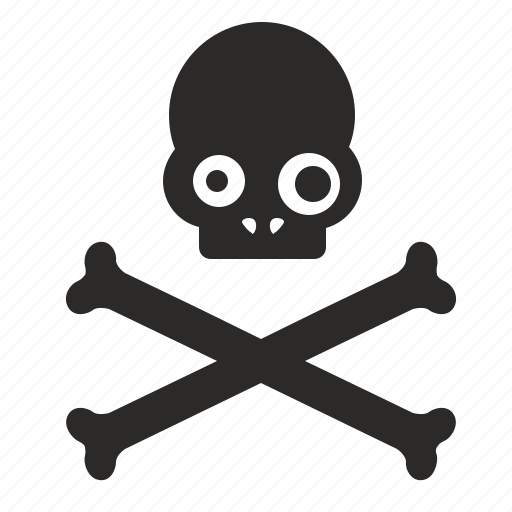 Bones, death, head, pirate, sceleton, tattoo icon - Download on Iconfinder