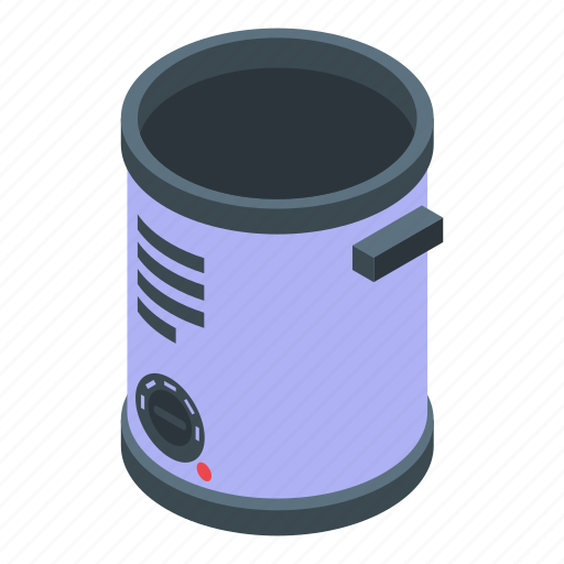 Deep, fryer, tank, isometric icon - Download on Iconfinder