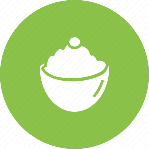Bowl, cream, dessert, ice, sugar, treat, hygge icon - Download on Iconfinder