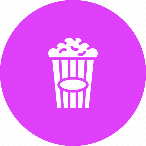 Cinema, corn, movie, pop, snack, theater, hygge icon - Download on Iconfinder