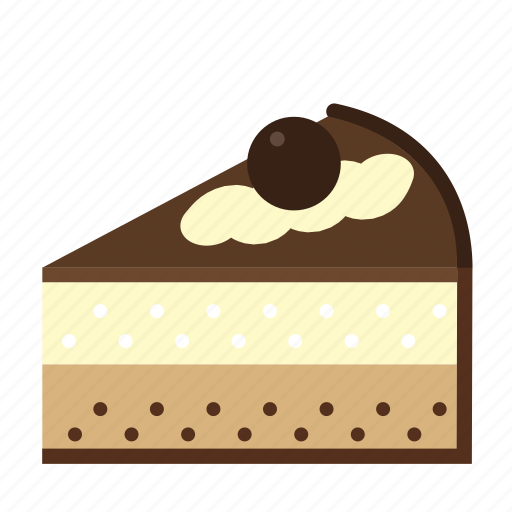 Bakery, cake, cake piece, chocolate, dessert, food, sweets icon - Download on Iconfinder