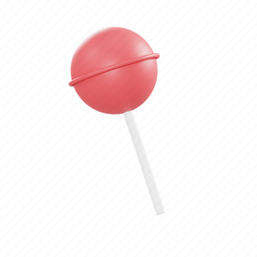 Lolipop, sweet, candy, sugar, dessert, meal, delicious 3D illustration - Download on Iconfinder