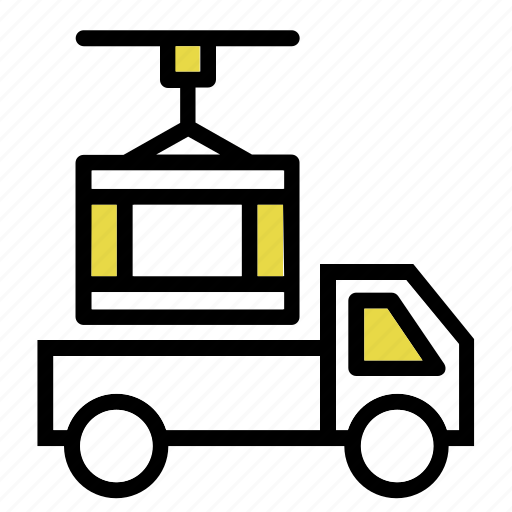 Box, delivery, logistics, order, shipping, transport, truck icon - Download on Iconfinder