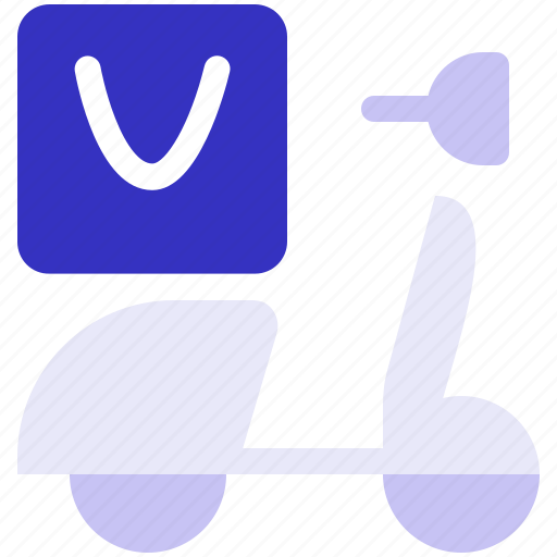 Thermal, bag, food, delivery, shipping, scooter, courier icon - Download on Iconfinder