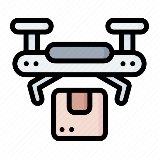 Box, delivery, drone, logistic, logistics icon - Download on Iconfinder