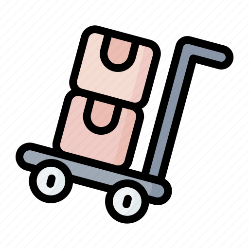 Carry, hand, shipping, trolley, ecommerce icon - Download on Iconfinder