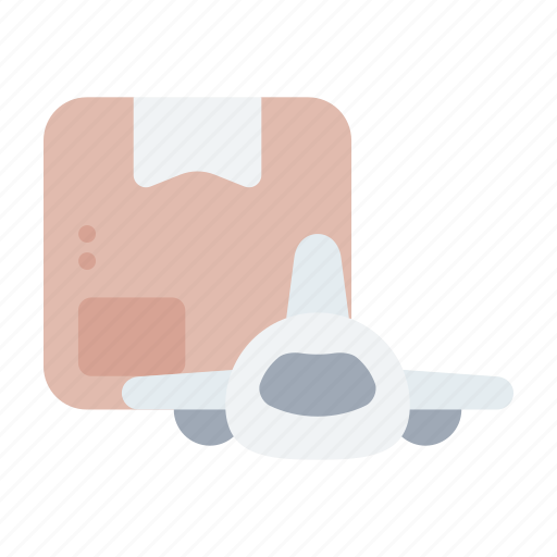 Aeroplane, airplane, box, logistic, package icon - Download on Iconfinder