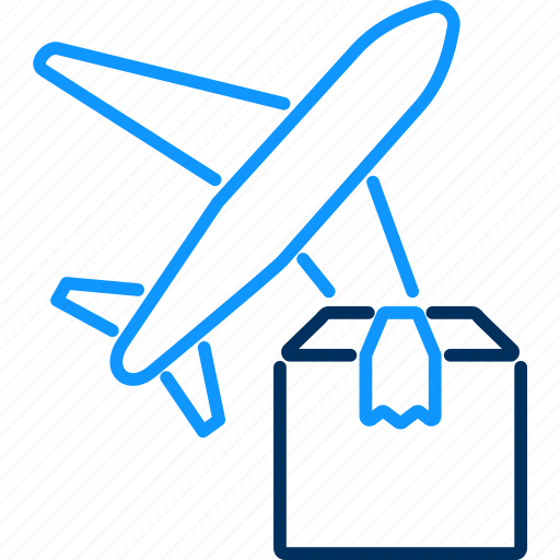 Air delivery, air cargo, airplane, shipping, delivery, flight icon - Download on Iconfinder