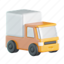 truck, delivery, business, shipment, package, box 