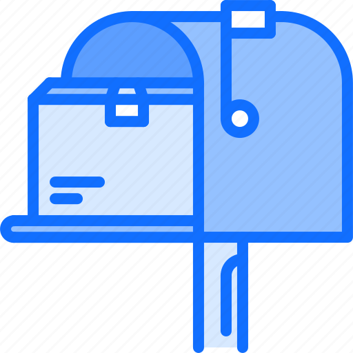 Box, courier, delivery, mailbox, parcel, warehouse icon - Download on Iconfinder