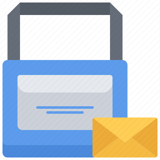 Bag, courier, delivery, letter, parcel, postman, warehouse icon - Download on Iconfinder