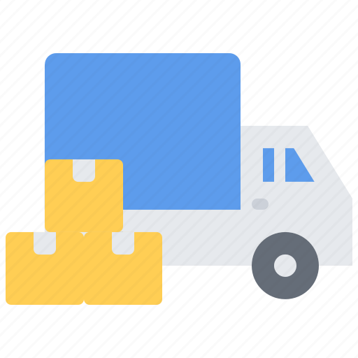 Box, courier, delivery, parcel, truck, warehouse icon - Download on Iconfinder
